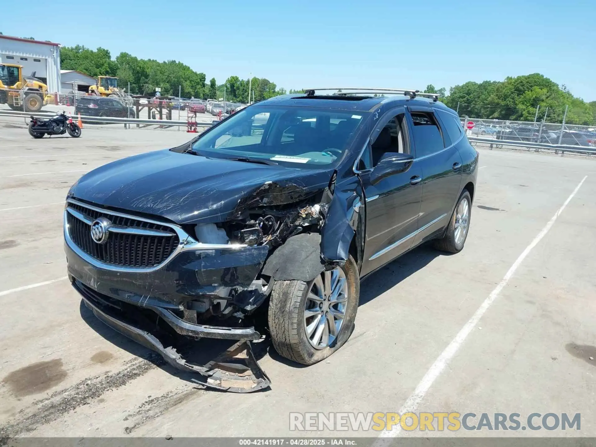 2 fotografías del automóvil dañado 5GAERBKW4LJ292650 BUICK ENCLAVE 2020