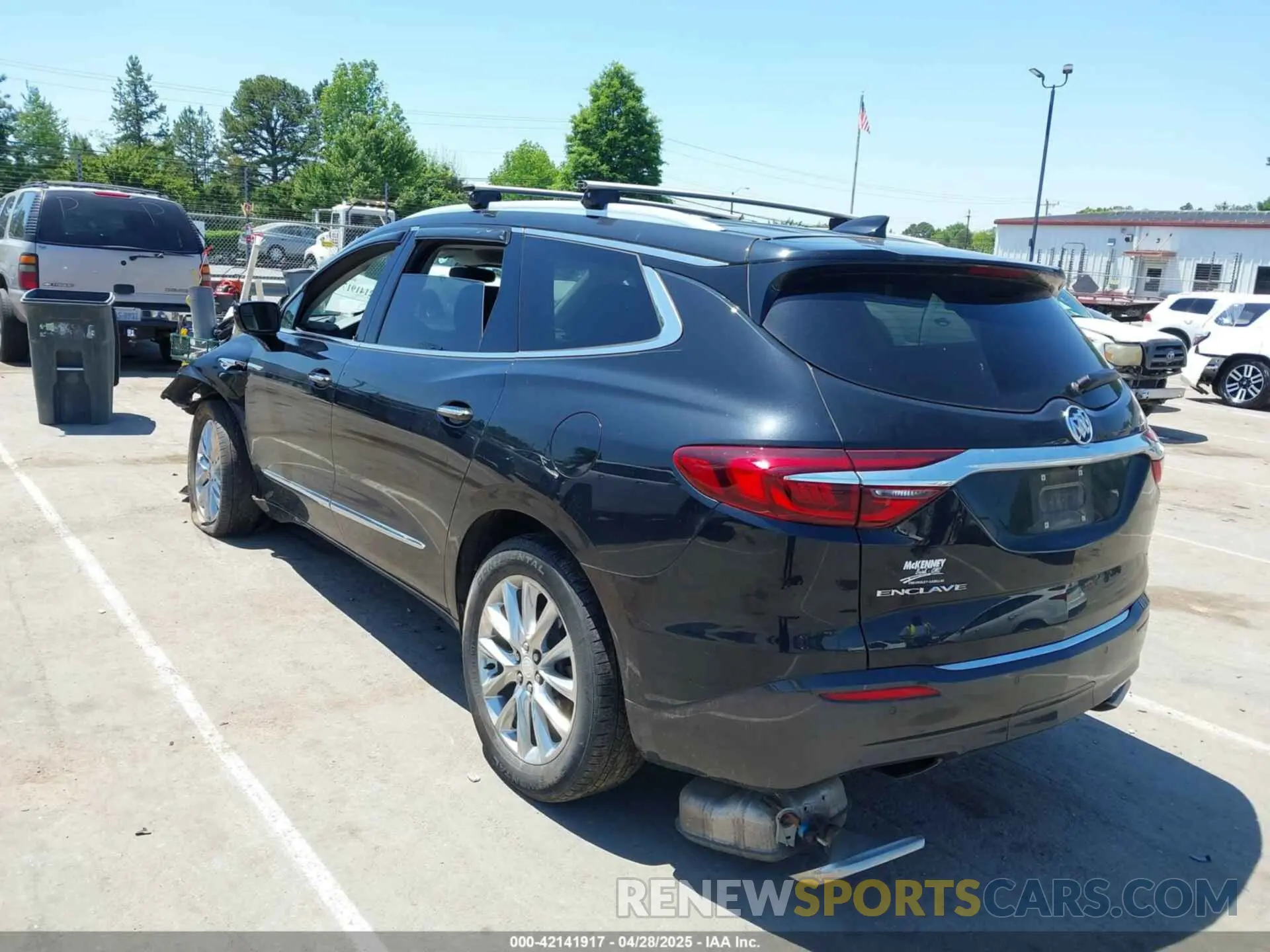 3 fotografías del automóvil dañado 5GAERBKW4LJ292650 BUICK ENCLAVE 2020