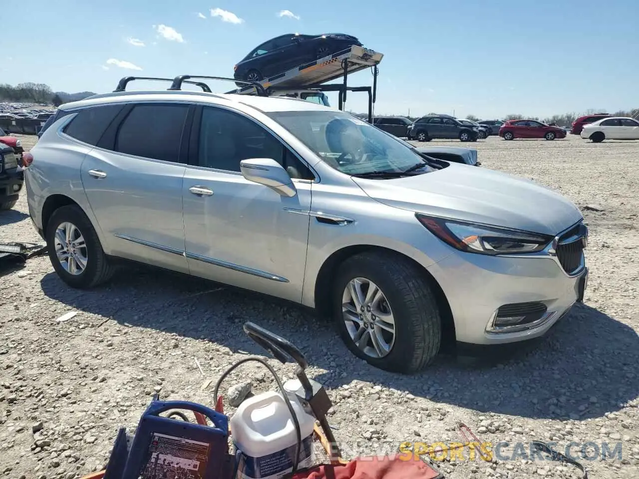 4 fotografías del automóvil dañado 5GAERBKW6LJ140675 BUICK ENCLAVE 2020