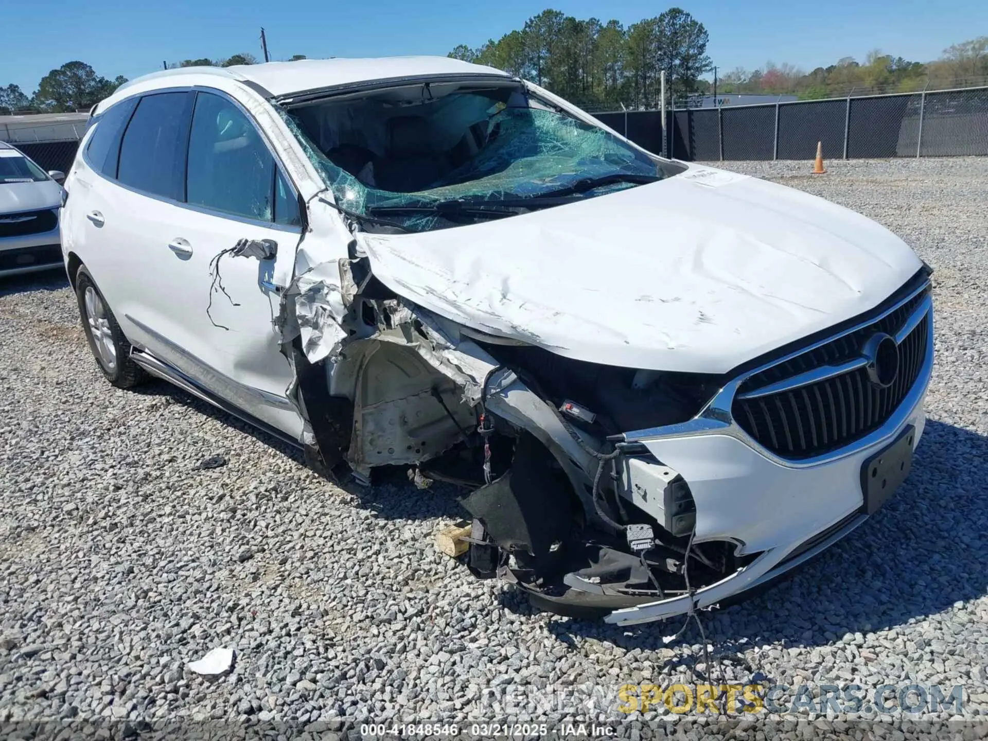 1 fotografías del automóvil dañado 5GAERBKW7LJ201659 BUICK ENCLAVE 2020