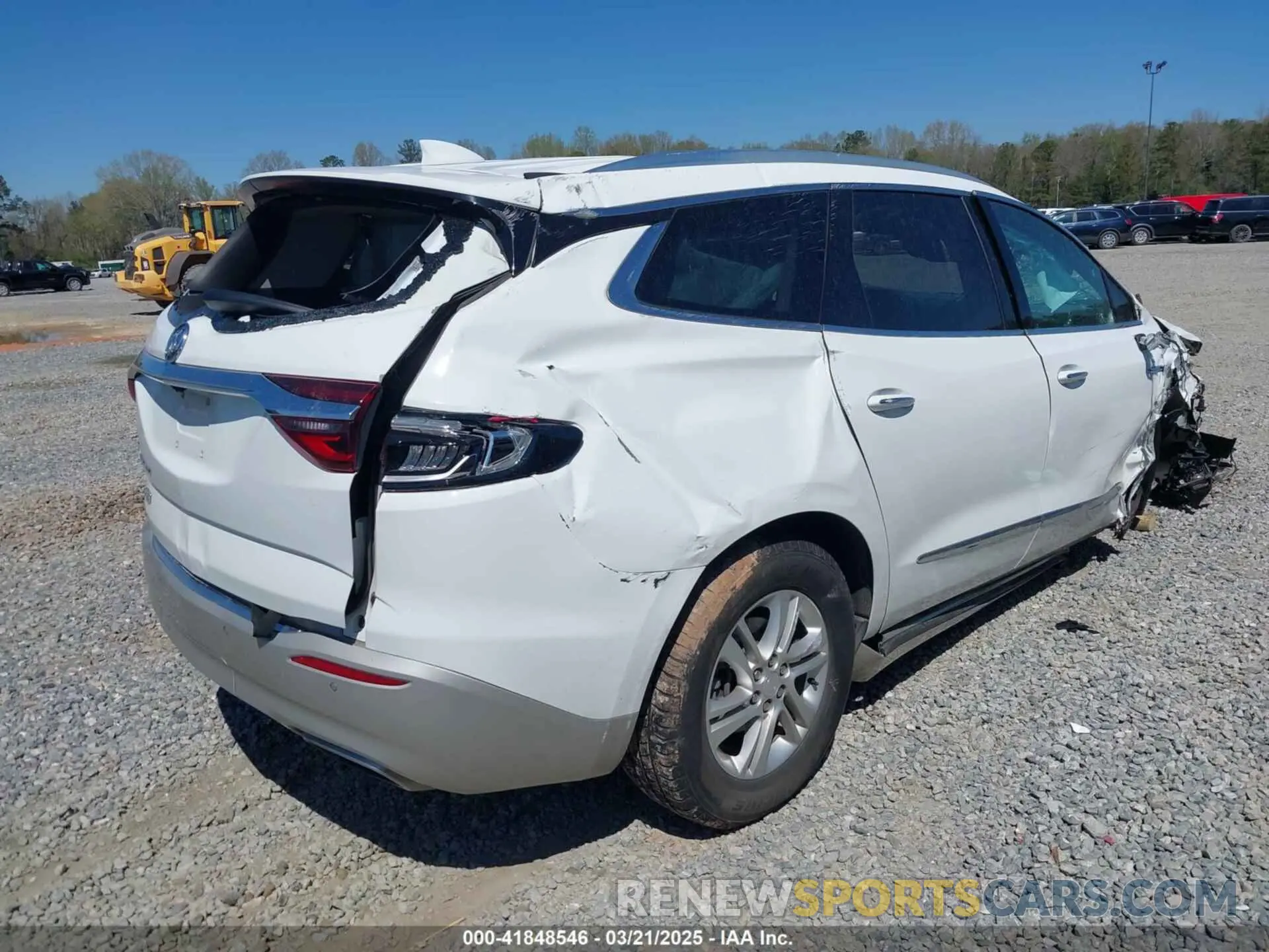 4 fotografías del automóvil dañado 5GAERBKW7LJ201659 BUICK ENCLAVE 2020