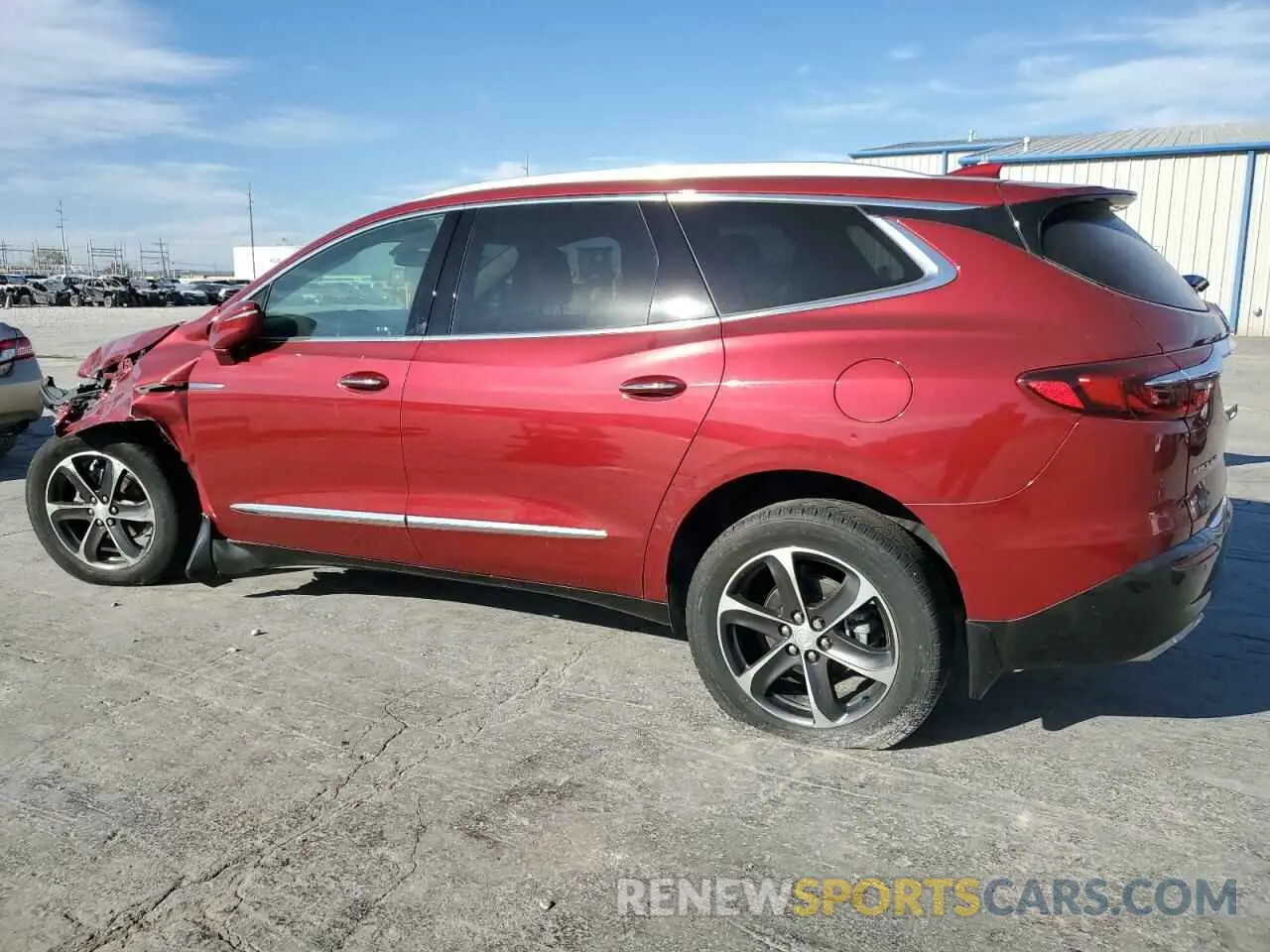 2 fotografías del automóvil dañado 5GAERBKW7LJ301096 BUICK ENCLAVE 2020