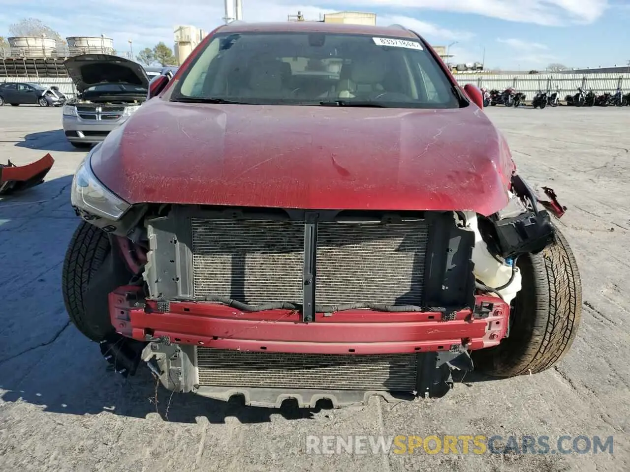 5 fotografías del automóvil dañado 5GAERBKW7LJ301096 BUICK ENCLAVE 2020