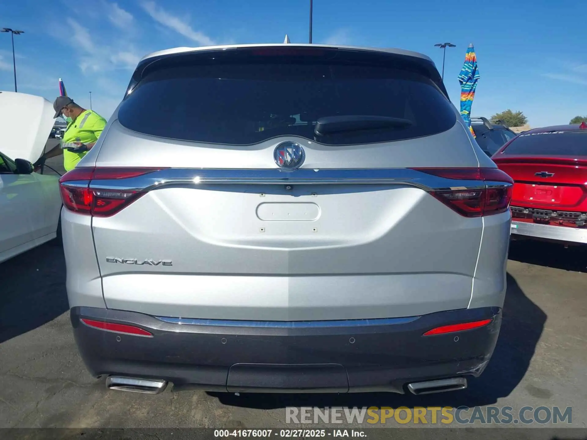 16 fotografías del automóvil dañado 5GAERBKW8LJ125823 BUICK ENCLAVE 2020