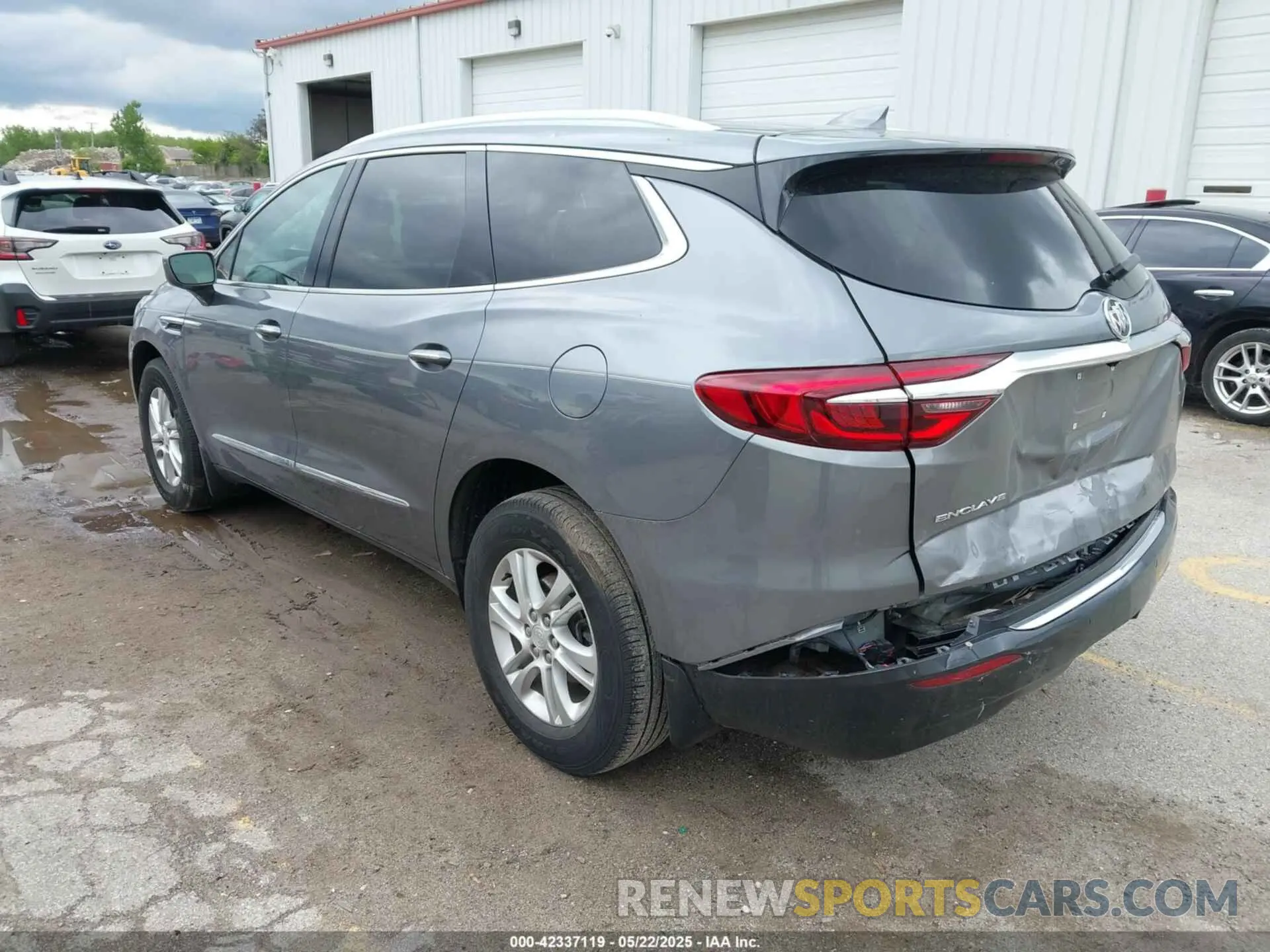 3 fotografías del automóvil dañado 5GAERBKW8LJ221211 BUICK ENCLAVE 2020