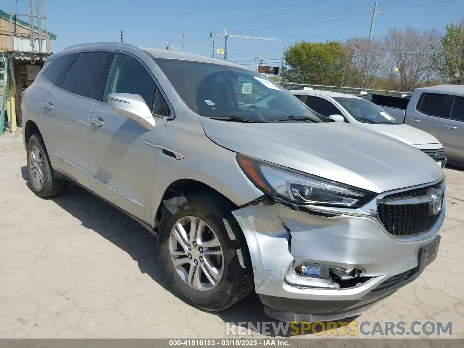 1 fotografías del automóvil dañado 5GAERBKWXLJ103371 BUICK ENCLAVE 2020