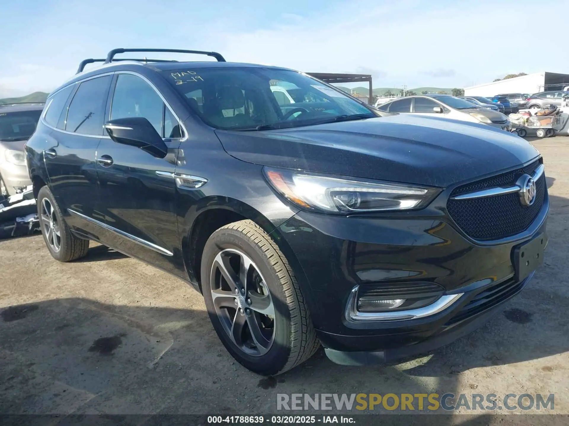 1 fotografías del automóvil dañado 5GAERBKWXLJ228614 BUICK ENCLAVE 2020