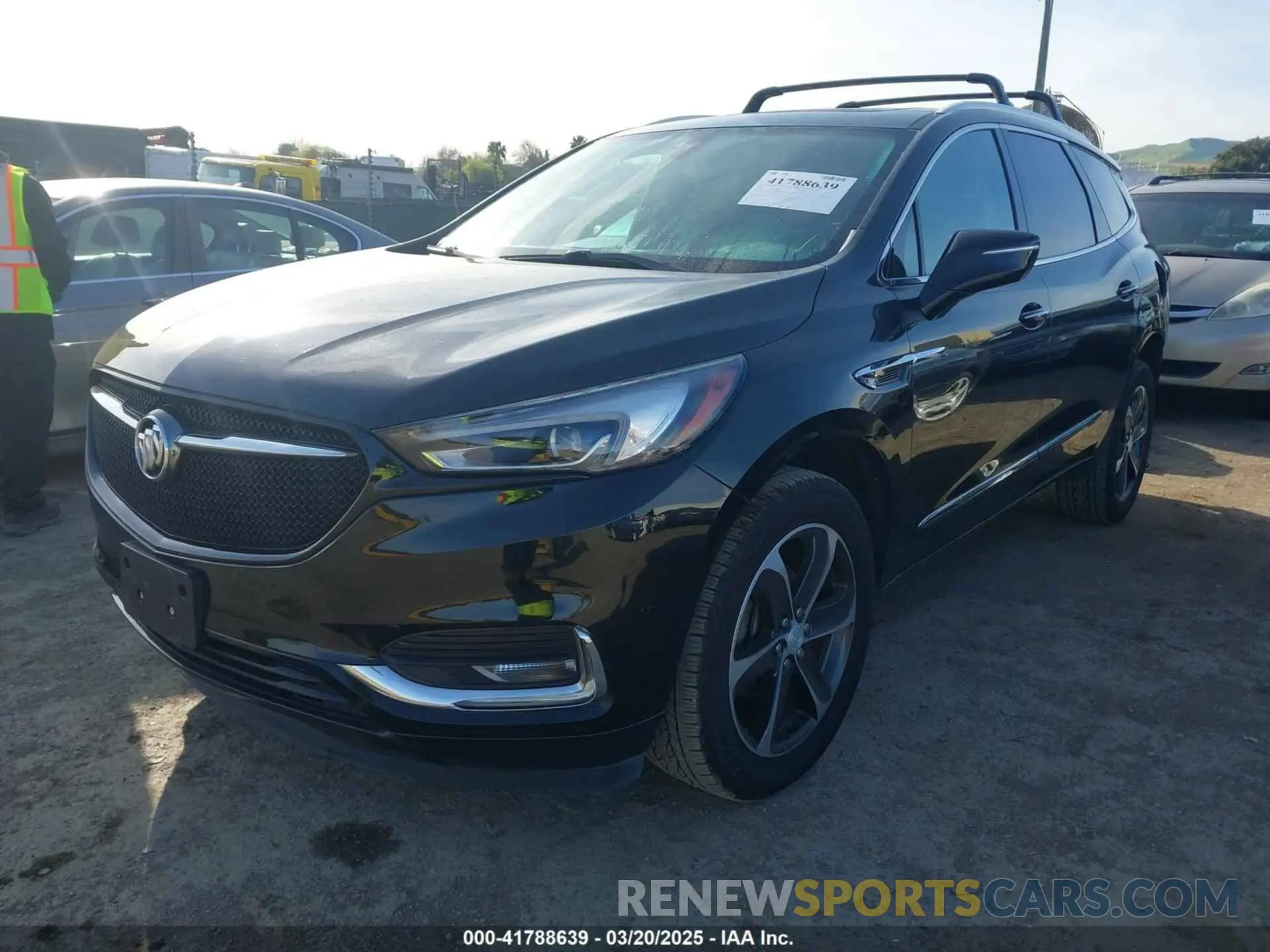 2 fotografías del automóvil dañado 5GAERBKWXLJ228614 BUICK ENCLAVE 2020