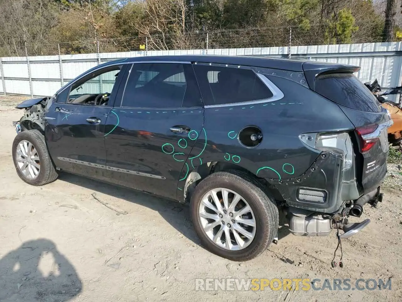 2 fotografías del automóvil dañado 5GAERCKW1LJ136264 BUICK ENCLAVE 2020