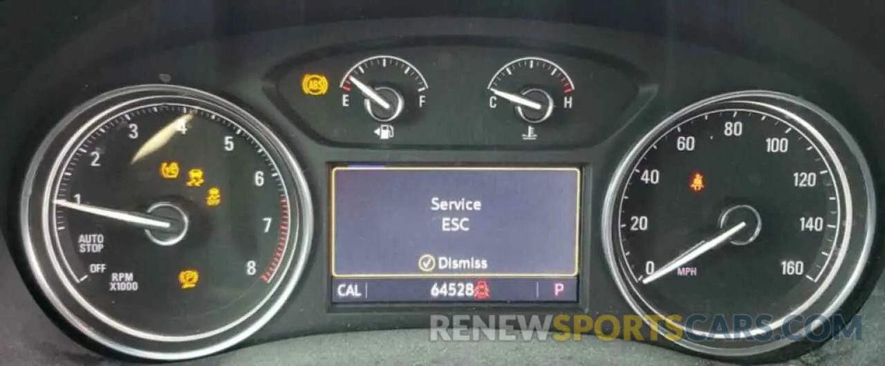 9 fotografías del automóvil dañado 5GAERCKW1LJ136264 BUICK ENCLAVE 2020