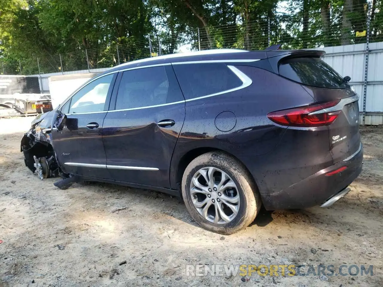 2 fotografías del automóvil dañado 5GAERDKW0LJ150260 BUICK ENCLAVE 2020