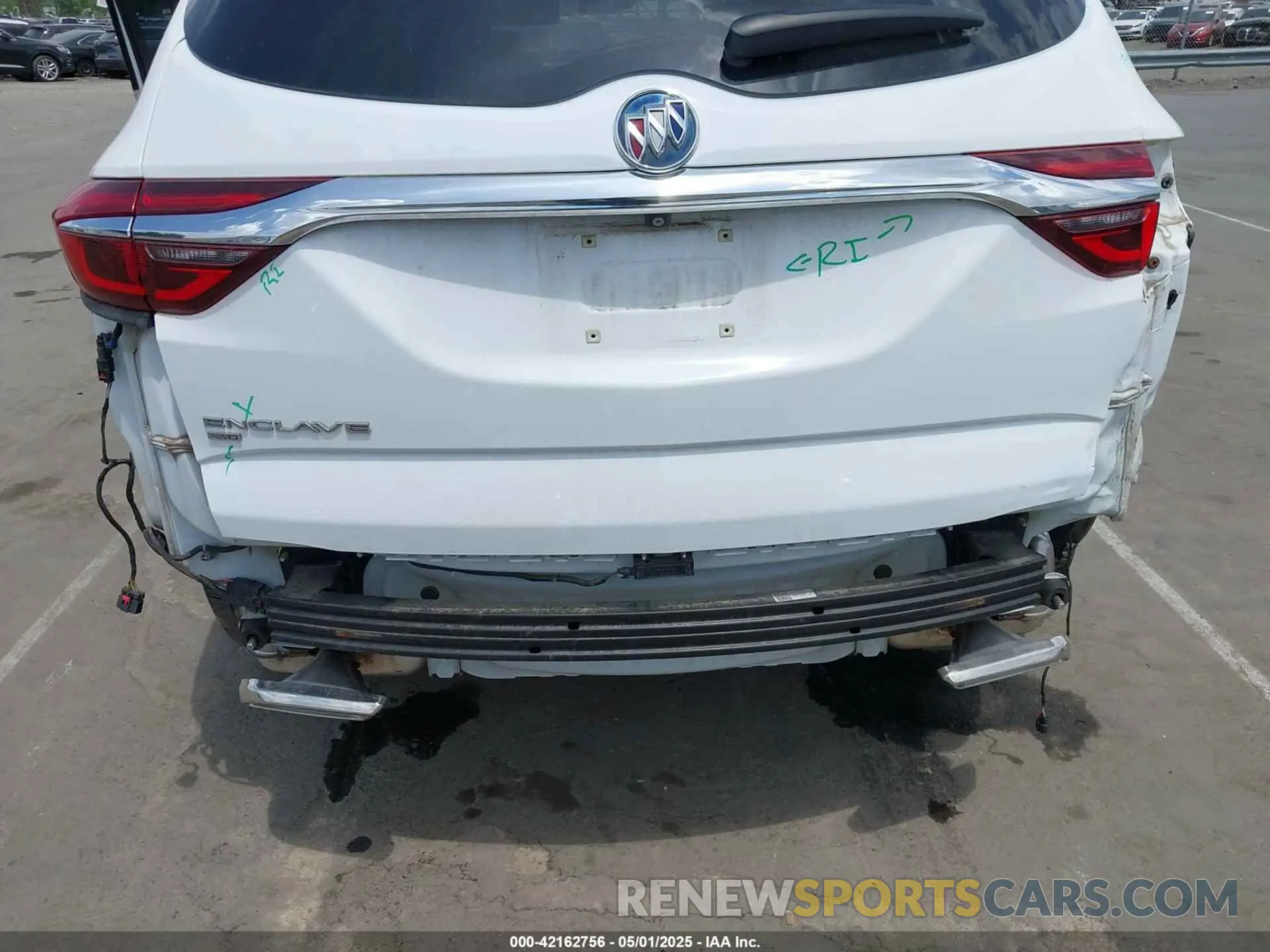 6 fotografías del automóvil dañado 5GAEVAKW0LJ136594 BUICK ENCLAVE 2020