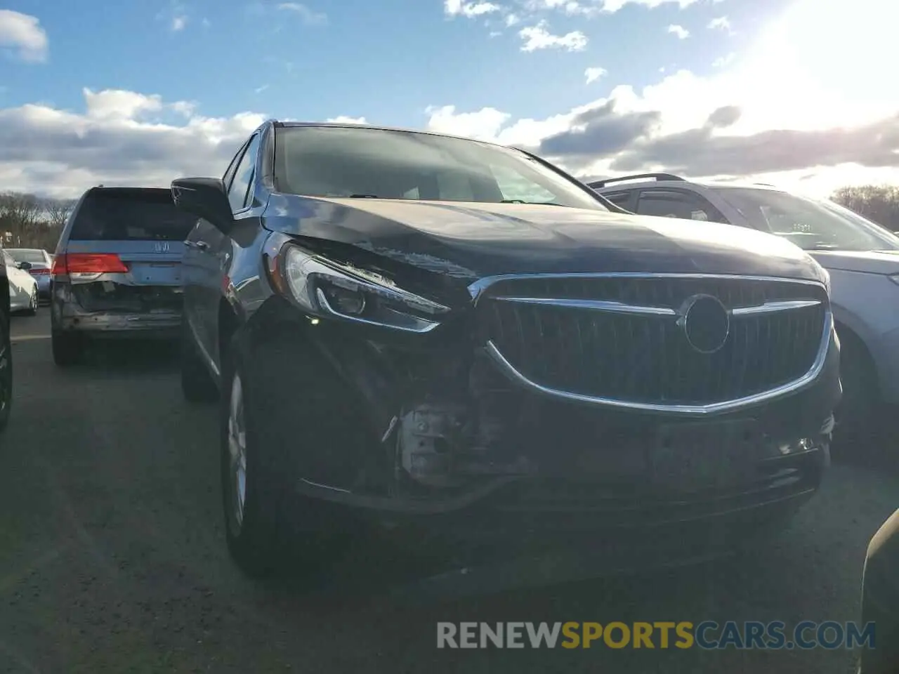 5 fotografías del automóvil dañado 5GAEVAKW4LJ170795 BUICK ENCLAVE 2020