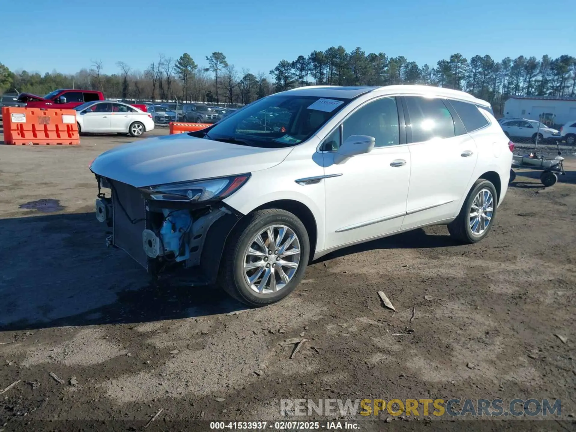 2 fotografías del automóvil dañado 5GAEVAKW4LJ275871 BUICK ENCLAVE 2020