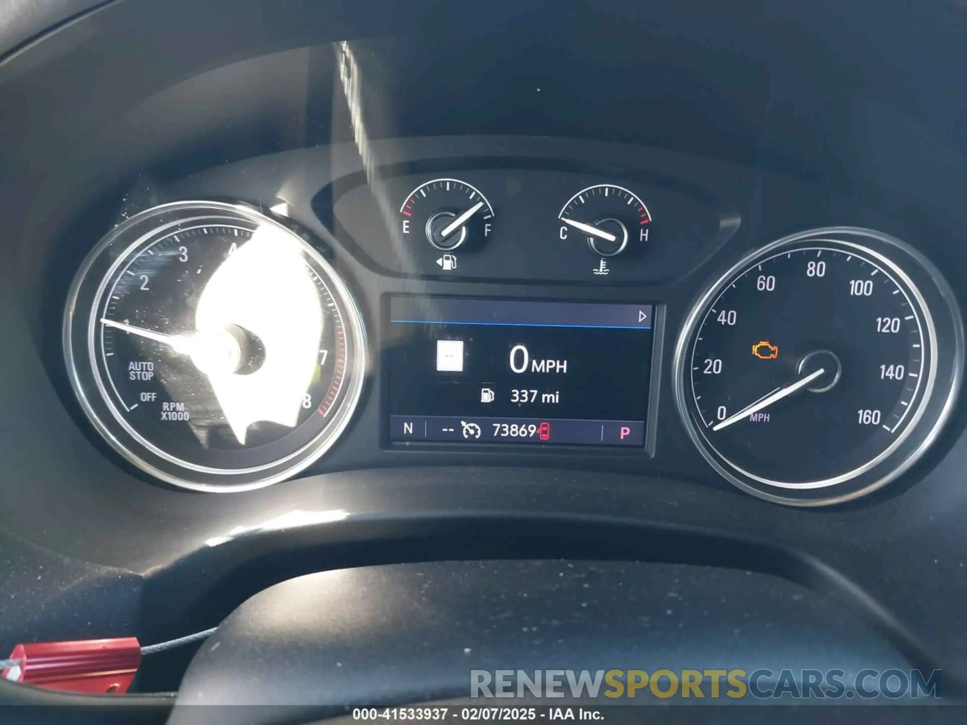 7 fotografías del automóvil dañado 5GAEVAKW4LJ275871 BUICK ENCLAVE 2020