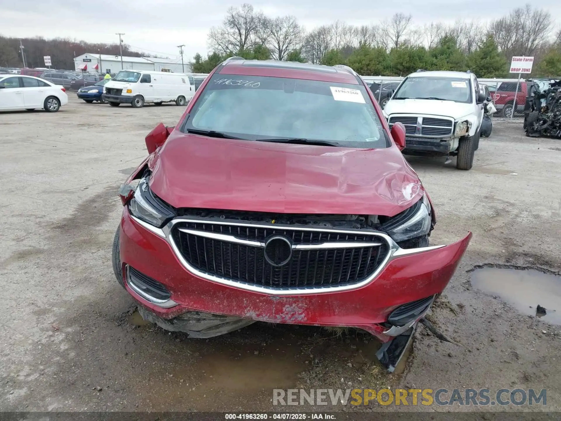 13 fotografías del automóvil dañado 5GAEVAKW5LJ228512 BUICK ENCLAVE 2020