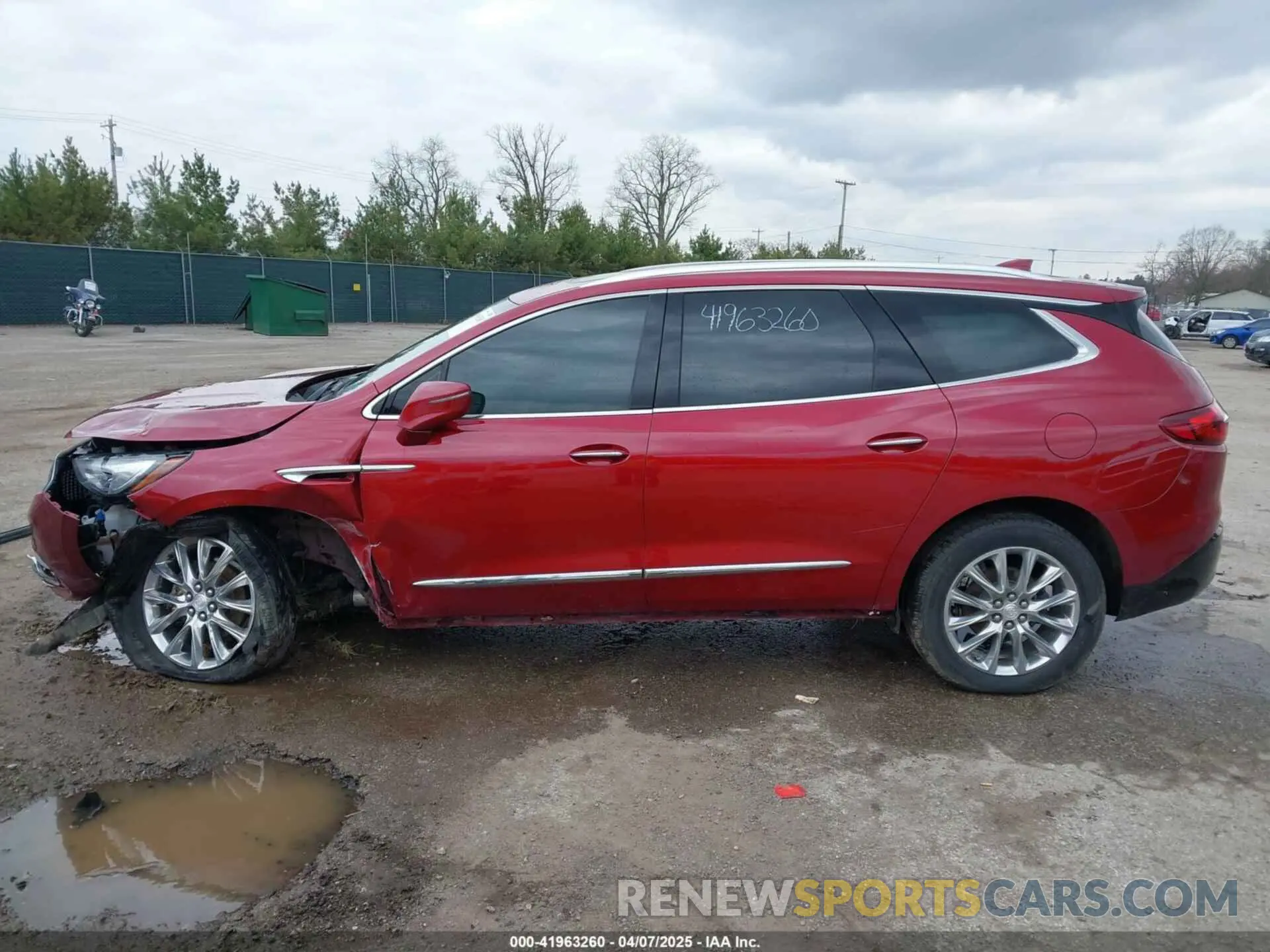 15 fotografías del automóvil dañado 5GAEVAKW5LJ228512 BUICK ENCLAVE 2020