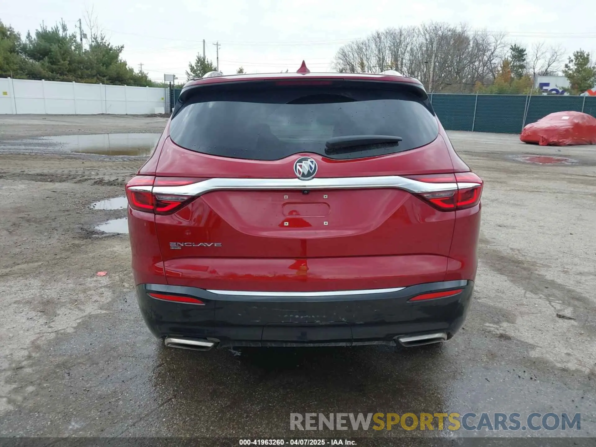 17 fotografías del automóvil dañado 5GAEVAKW5LJ228512 BUICK ENCLAVE 2020