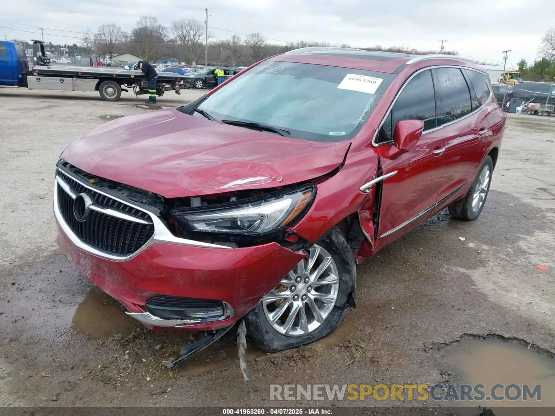 6 fotografías del automóvil dañado 5GAEVAKW5LJ228512 BUICK ENCLAVE 2020
