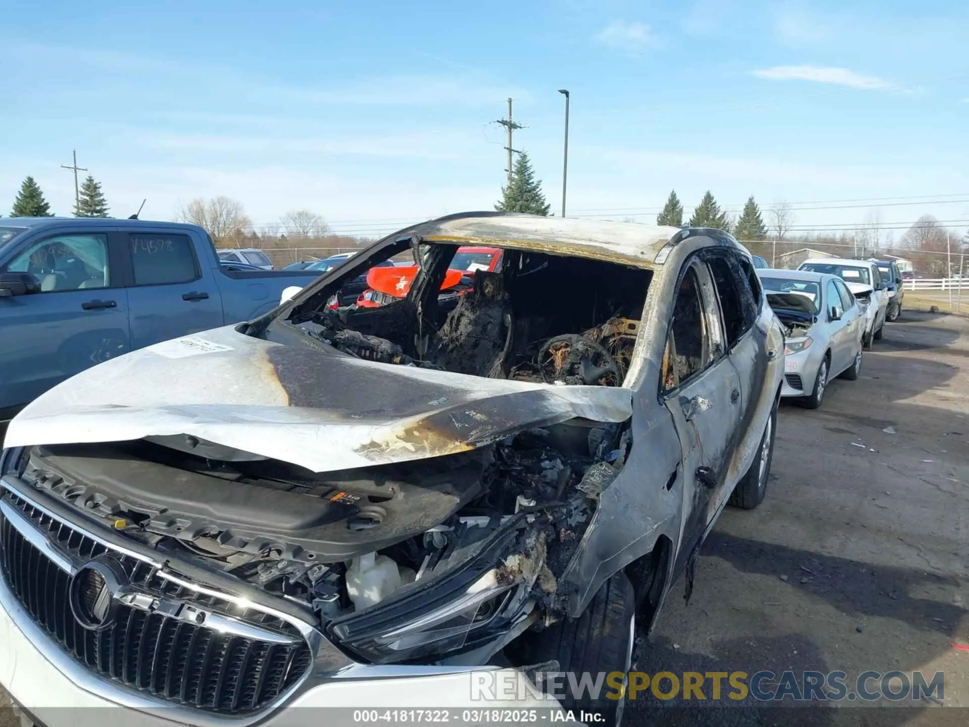6 fotografías del automóvil dañado 5GAEVAKW6LJ221083 BUICK ENCLAVE 2020
