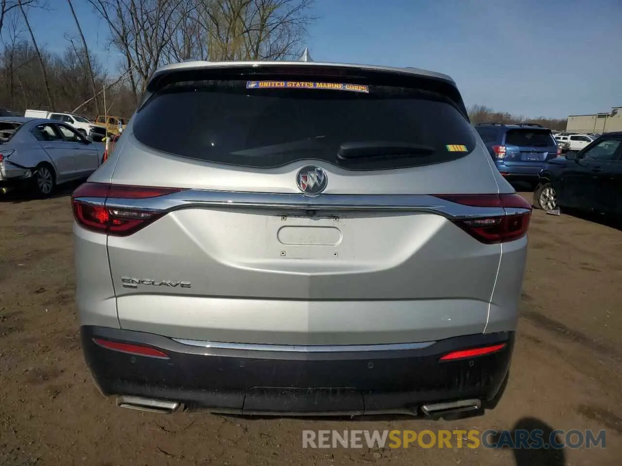 6 fotografías del automóvil dañado 5GAEVAKW6LJ243892 BUICK ENCLAVE 2020