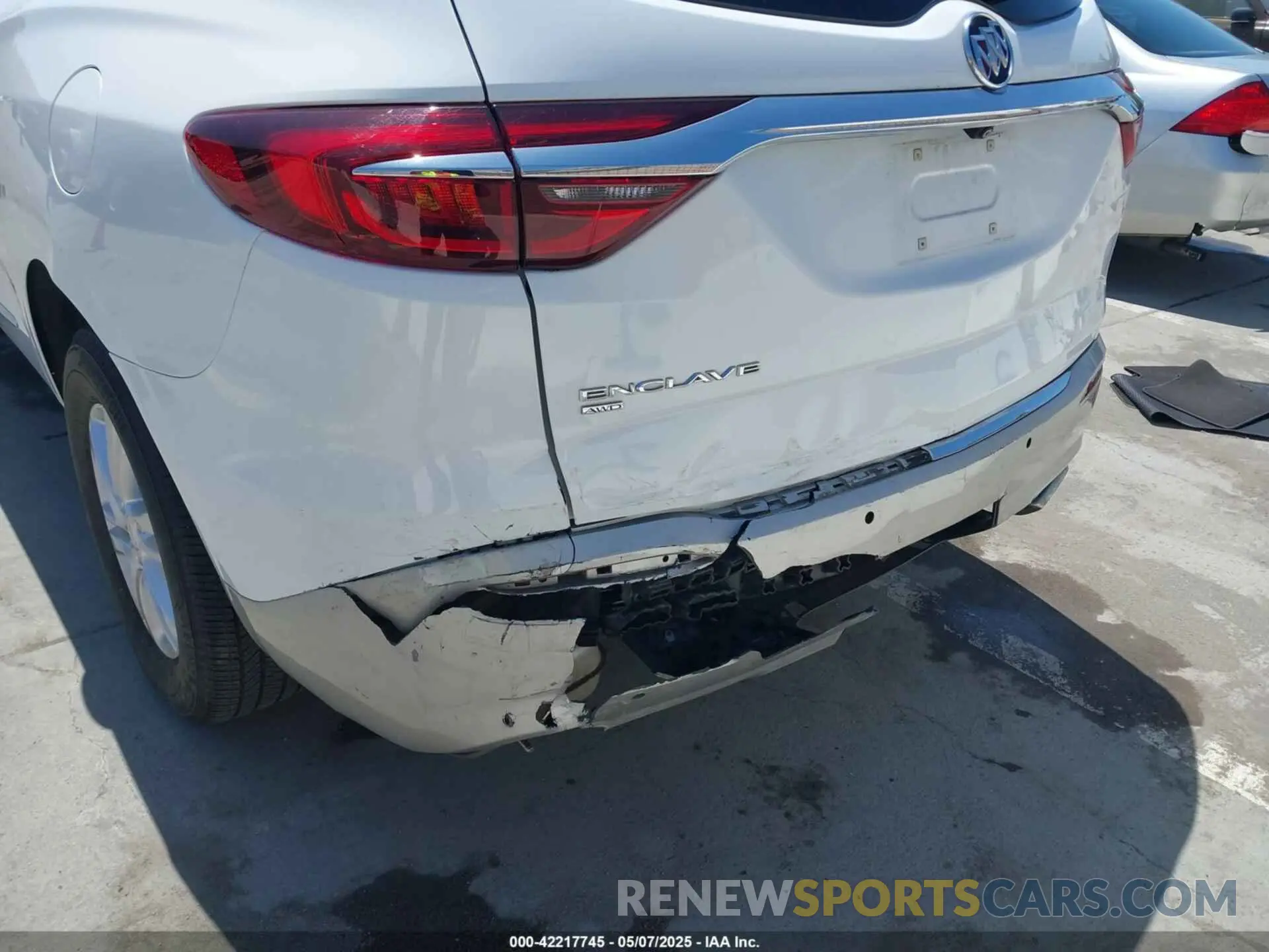 6 fotografías del automóvil dañado 5GAEVAKW7LJ107383 BUICK ENCLAVE 2020