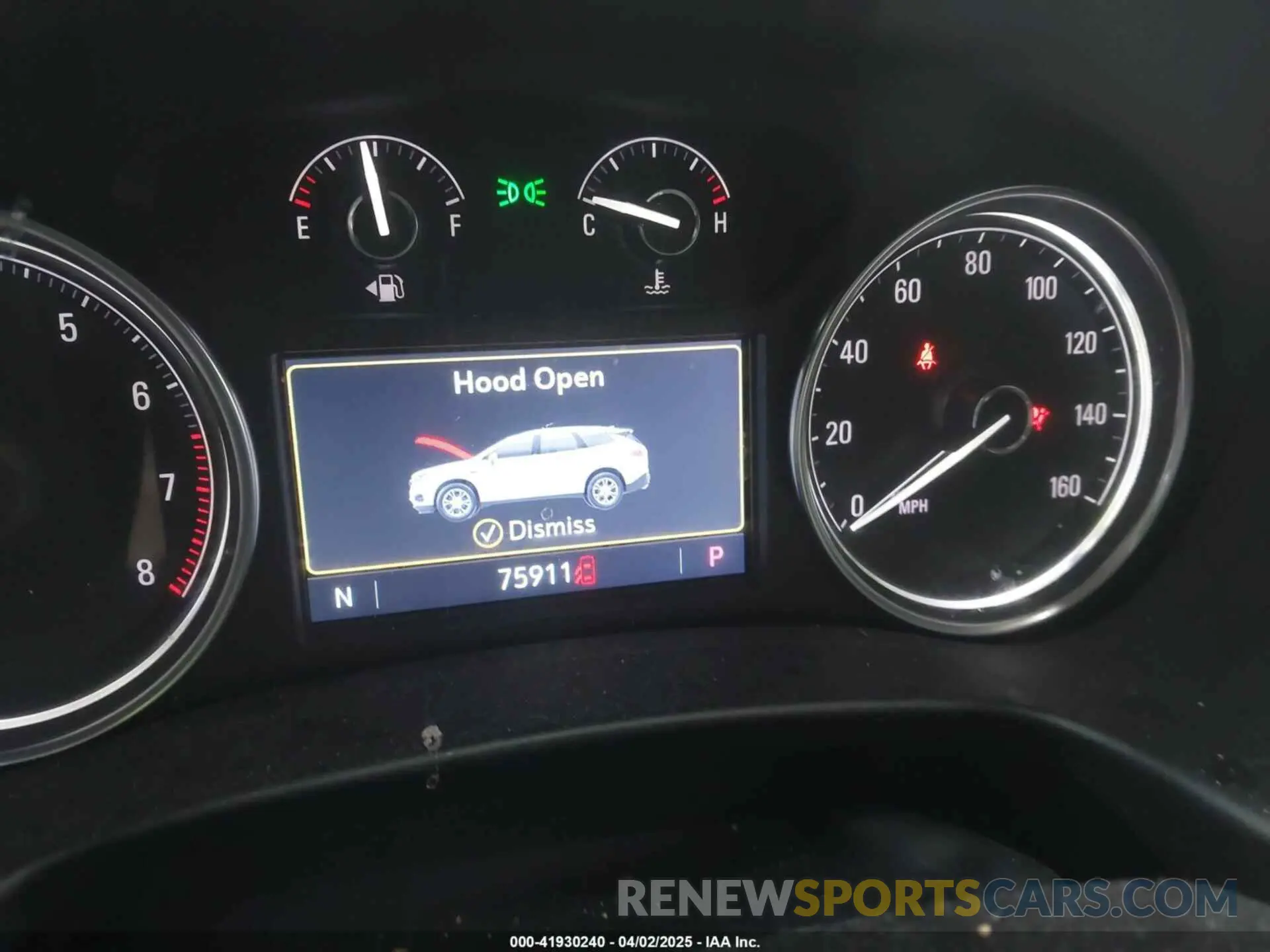 7 fotografías del automóvil dañado 5GAEVAKW9LJ153409 BUICK ENCLAVE 2020