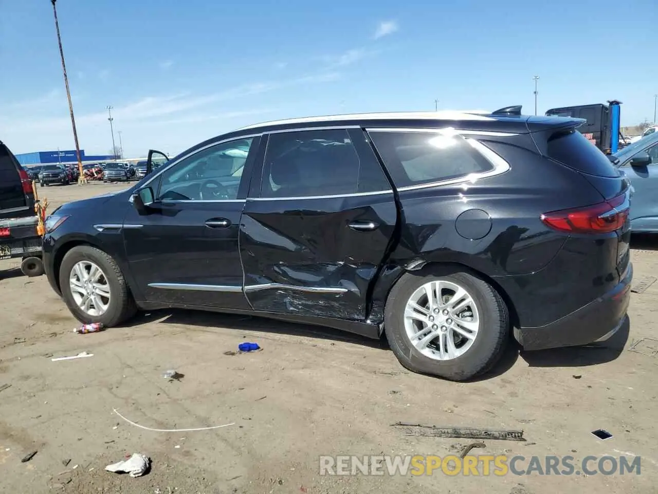 2 fotografías del automóvil dañado 5GAEVAKWXLJ259240 BUICK ENCLAVE 2020