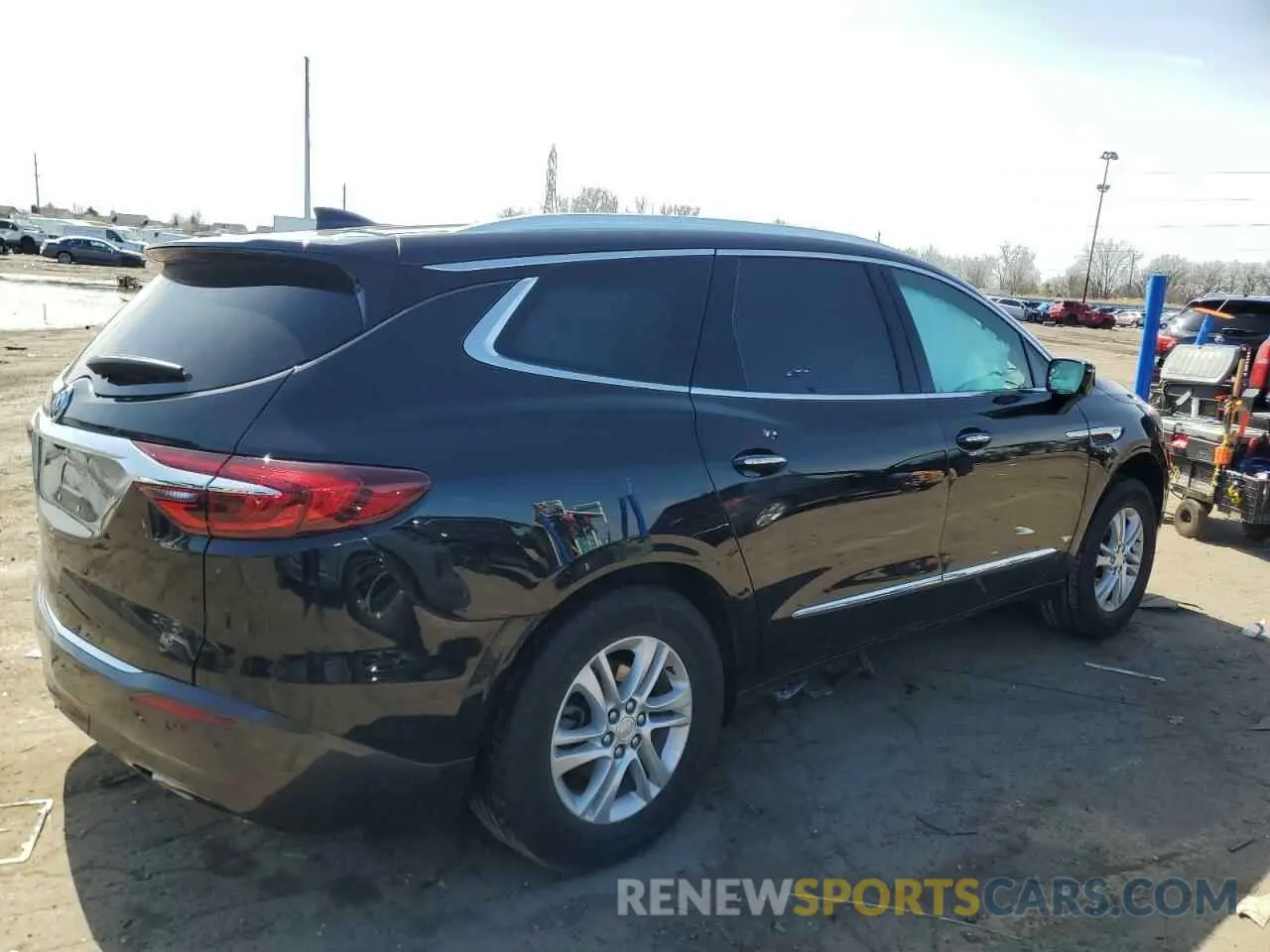 3 fotografías del automóvil dañado 5GAEVAKWXLJ259240 BUICK ENCLAVE 2020