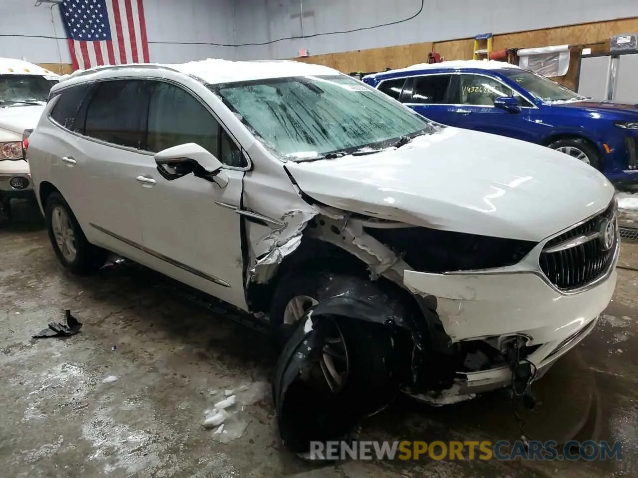 4 fotografías del automóvil dañado 5GAEVAKWXLJ267404 BUICK ENCLAVE 2020