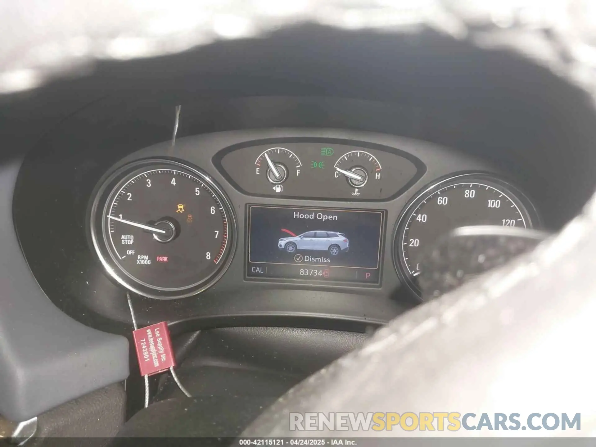 7 fotografías del automóvil dañado 5GAEVBKW6LJ266207 BUICK ENCLAVE 2020