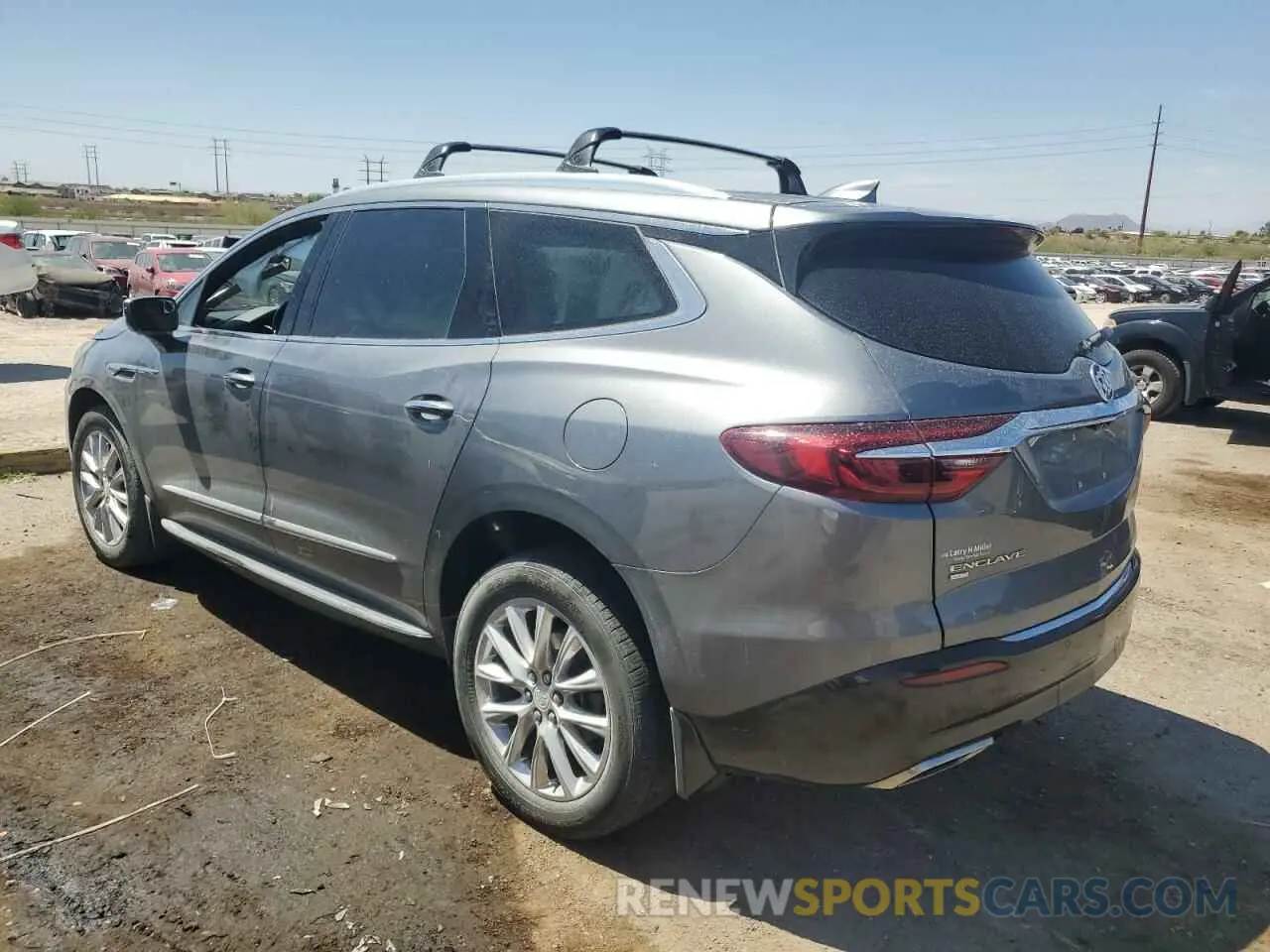 2 fotografías del automóvil dañado 5GAEVBKW9LJ216336 BUICK ENCLAVE 2020