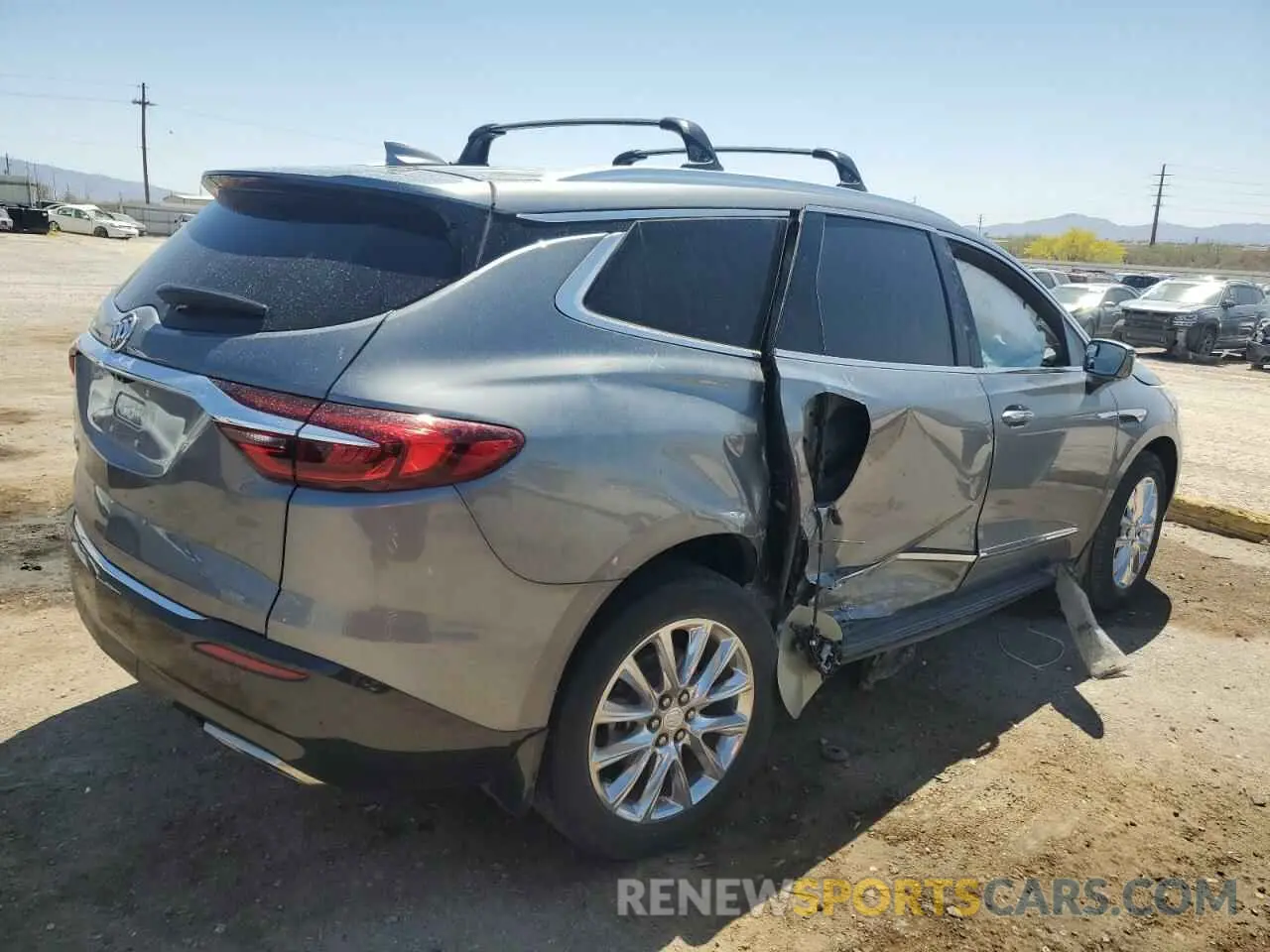 3 fotografías del automóvil dañado 5GAEVBKW9LJ216336 BUICK ENCLAVE 2020