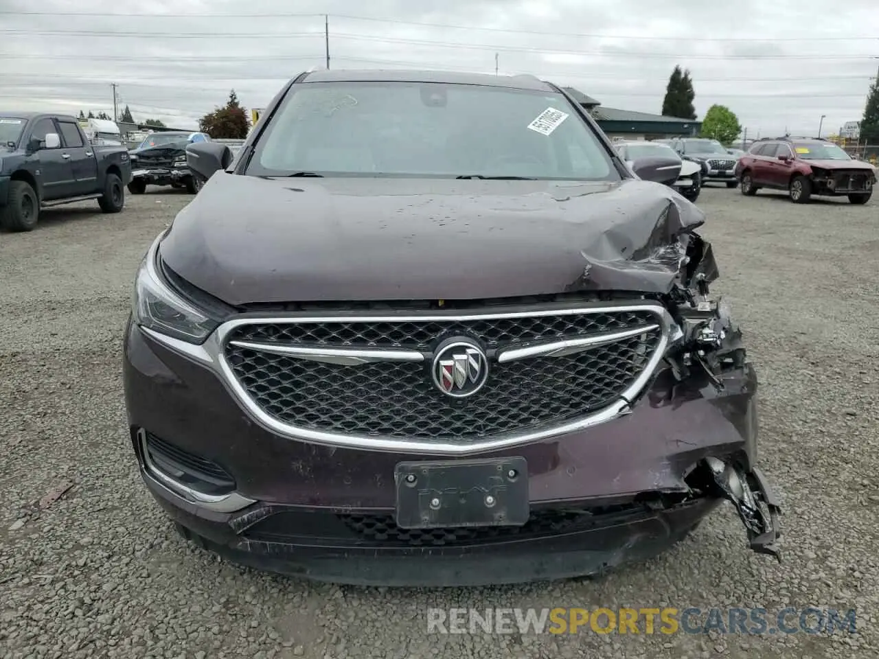 5 fotografías del automóvil dañado 5GAEVCKW8LJ100809 BUICK ENCLAVE 2020