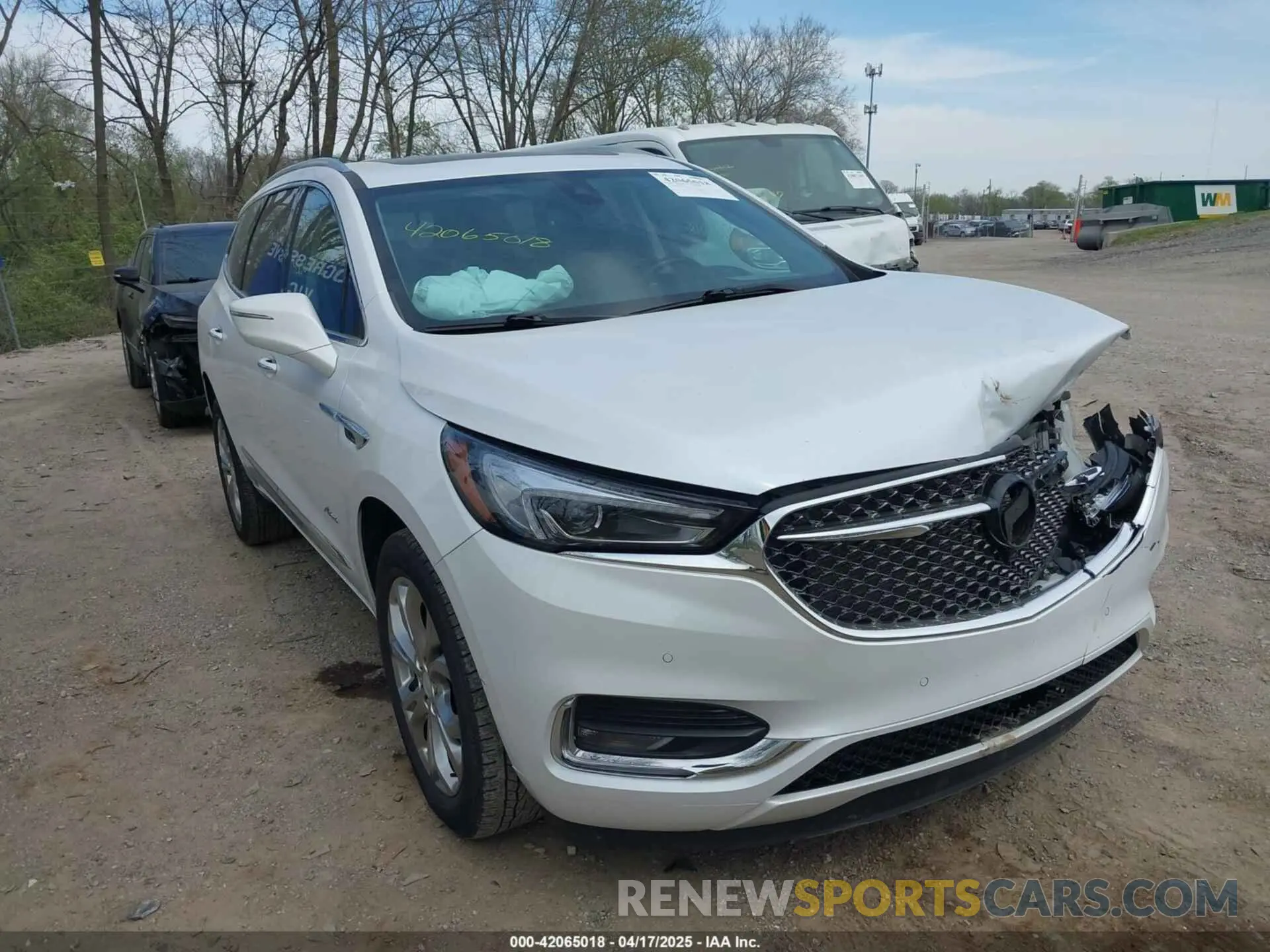 1 fotografías del automóvil dañado 5GAEVCKW9LJ148318 BUICK ENCLAVE 2020