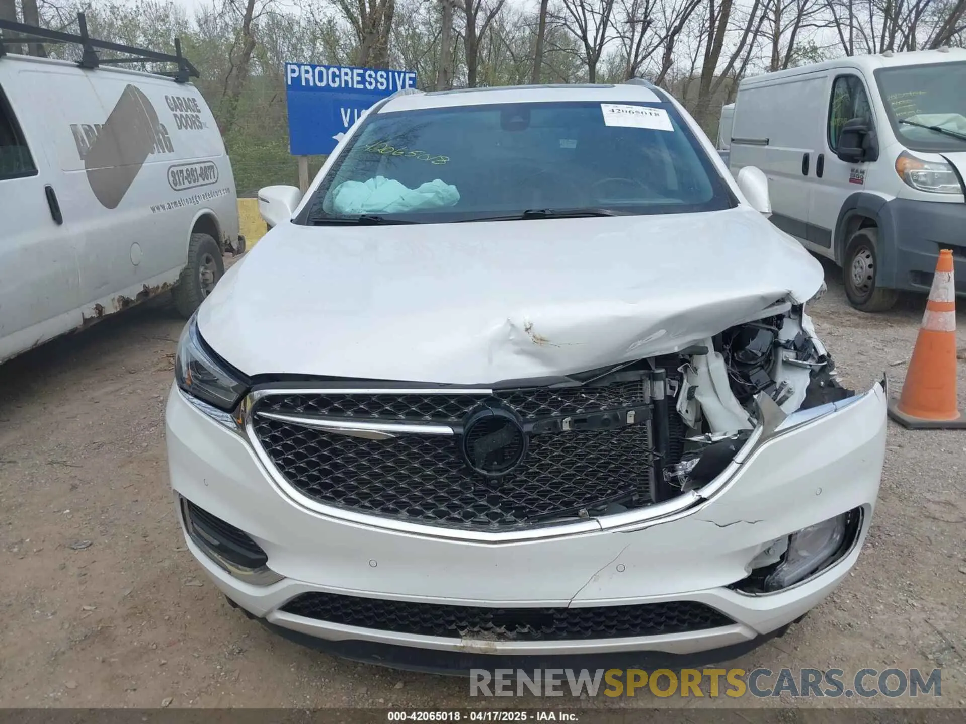 12 fotografías del automóvil dañado 5GAEVCKW9LJ148318 BUICK ENCLAVE 2020