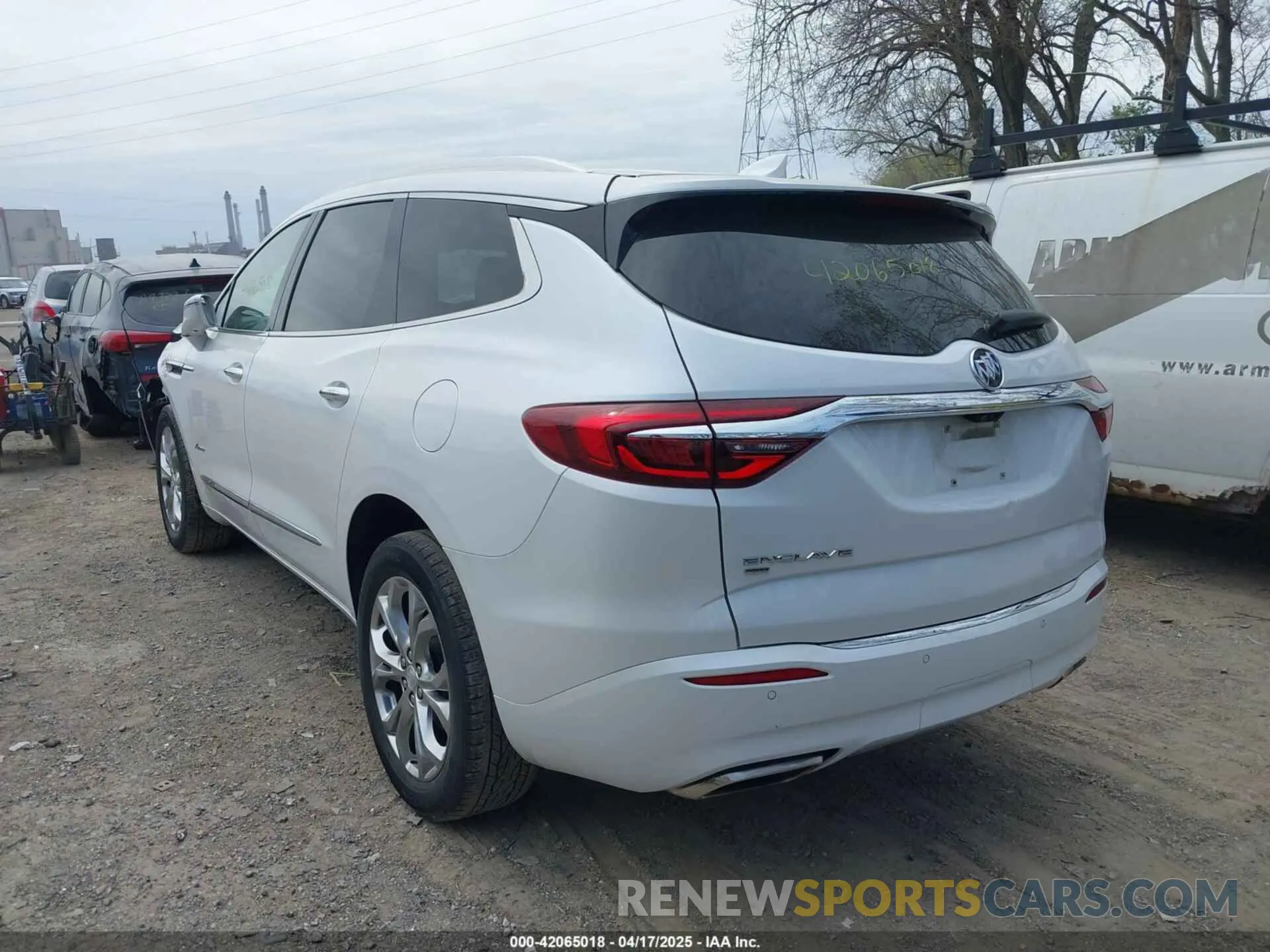 3 fotografías del automóvil dañado 5GAEVCKW9LJ148318 BUICK ENCLAVE 2020
