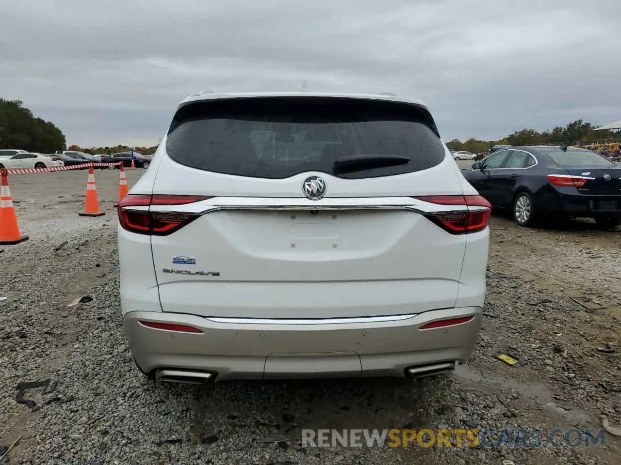 6 fotografías del automóvil dañado 5GAERAKW6MJ196949 BUICK ENCLAVE 2021
