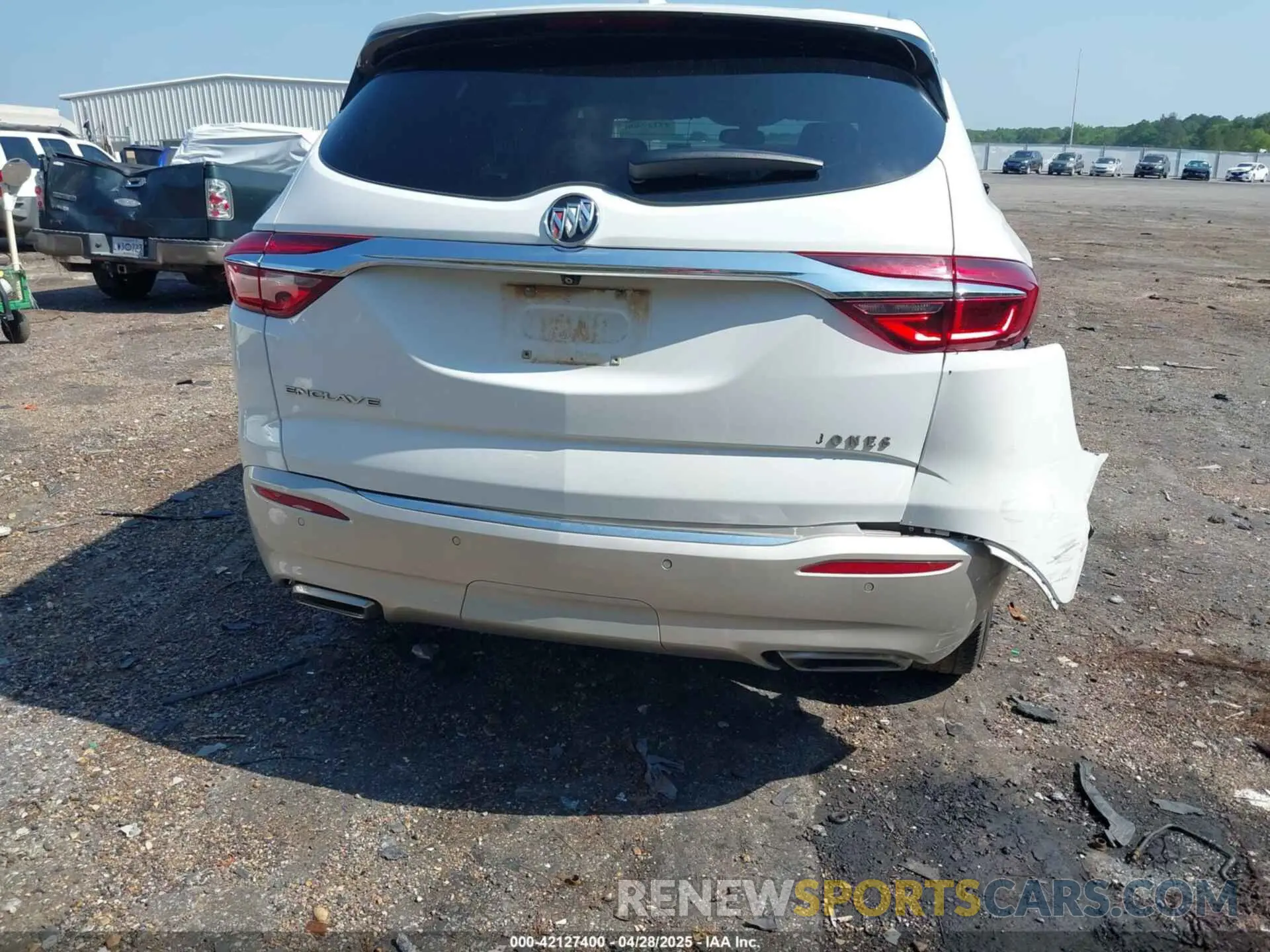 12 fotografías del automóvil dañado 5GAERBKW3MJ160836 BUICK ENCLAVE 2021