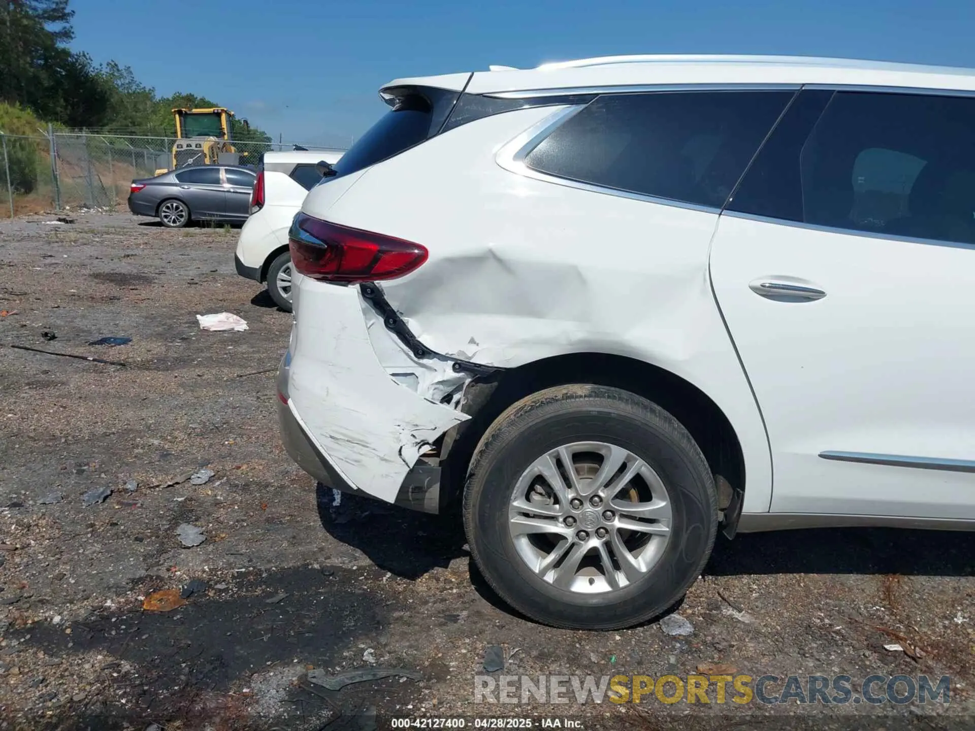 6 fotografías del automóvil dañado 5GAERBKW3MJ160836 BUICK ENCLAVE 2021