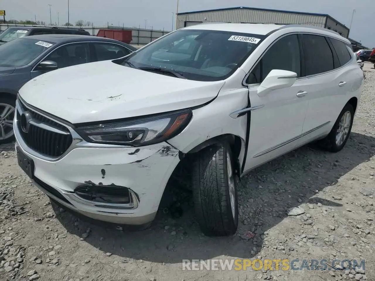 1 fotografías del automóvil dañado 5GAERBKW5MJ141771 BUICK ENCLAVE 2021