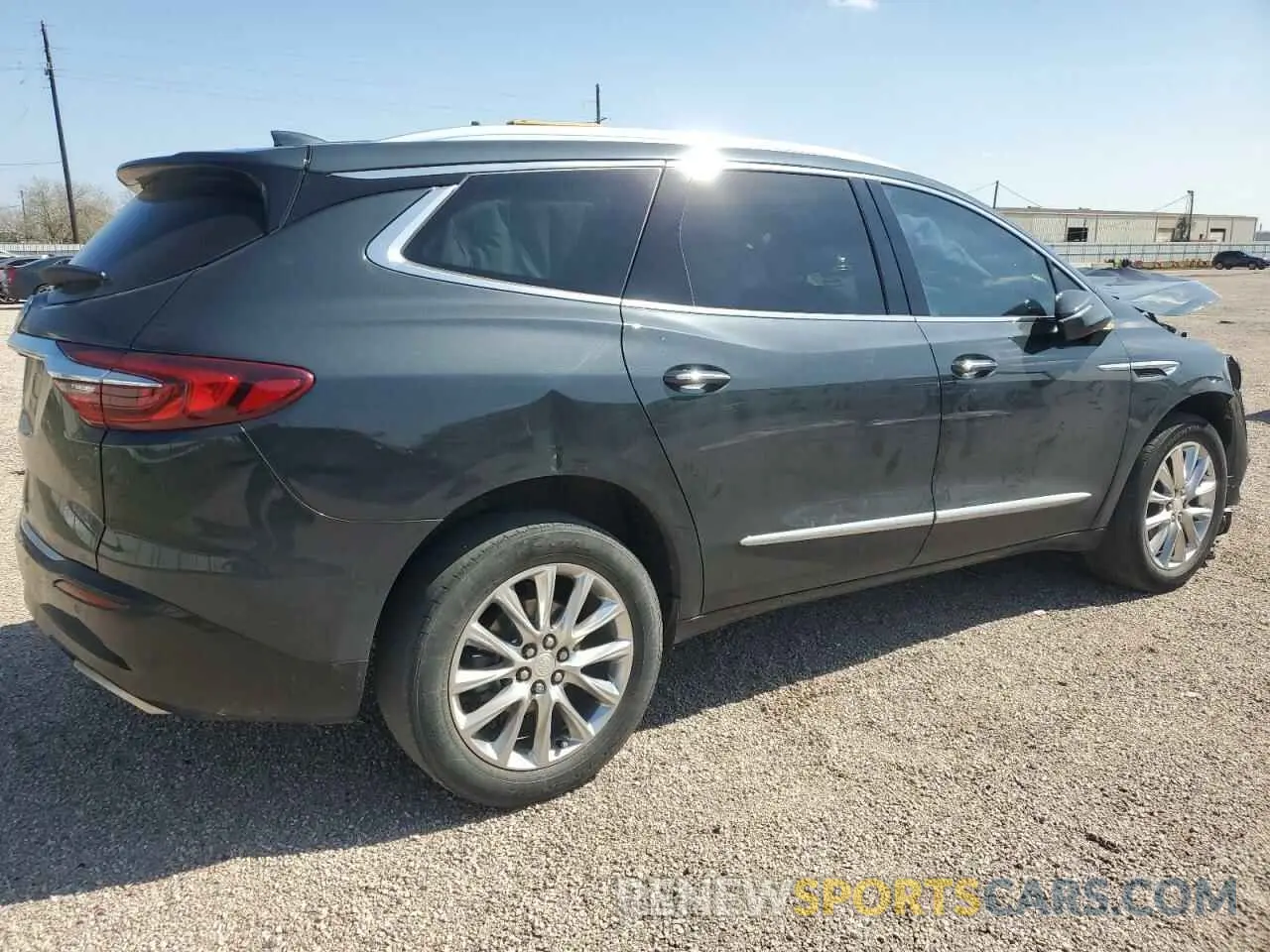 3 fotografías del automóvil dañado 5GAERBKW5MJ150731 BUICK ENCLAVE 2021