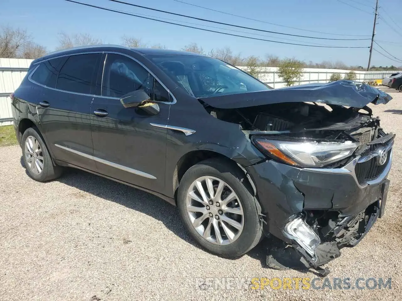 4 fotografías del automóvil dañado 5GAERBKW5MJ150731 BUICK ENCLAVE 2021
