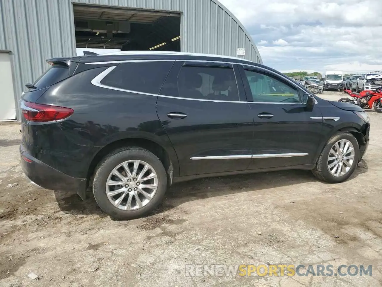 3 fotografías del automóvil dañado 5GAERBKW5MJ263188 BUICK ENCLAVE 2021