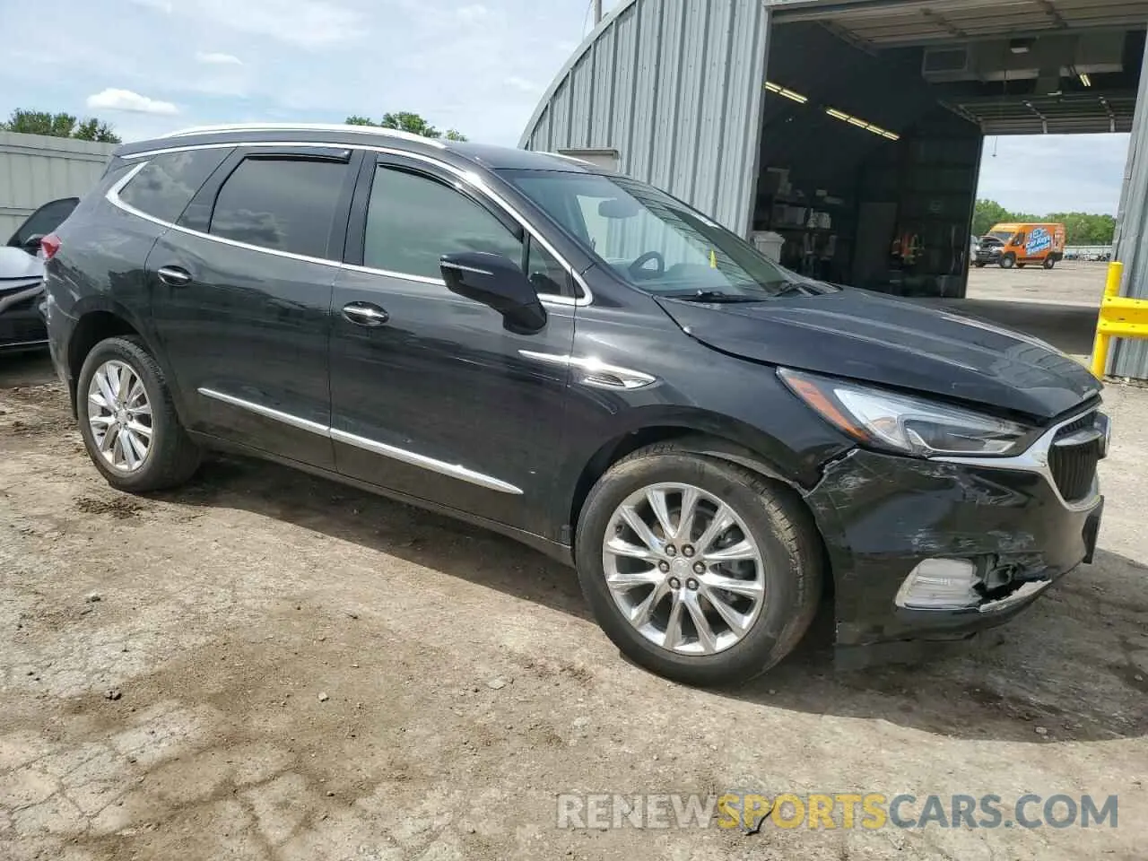 4 fotografías del automóvil dañado 5GAERBKW5MJ263188 BUICK ENCLAVE 2021