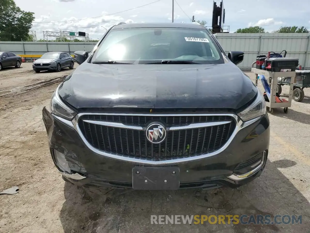 5 fotografías del automóvil dañado 5GAERBKW5MJ263188 BUICK ENCLAVE 2021