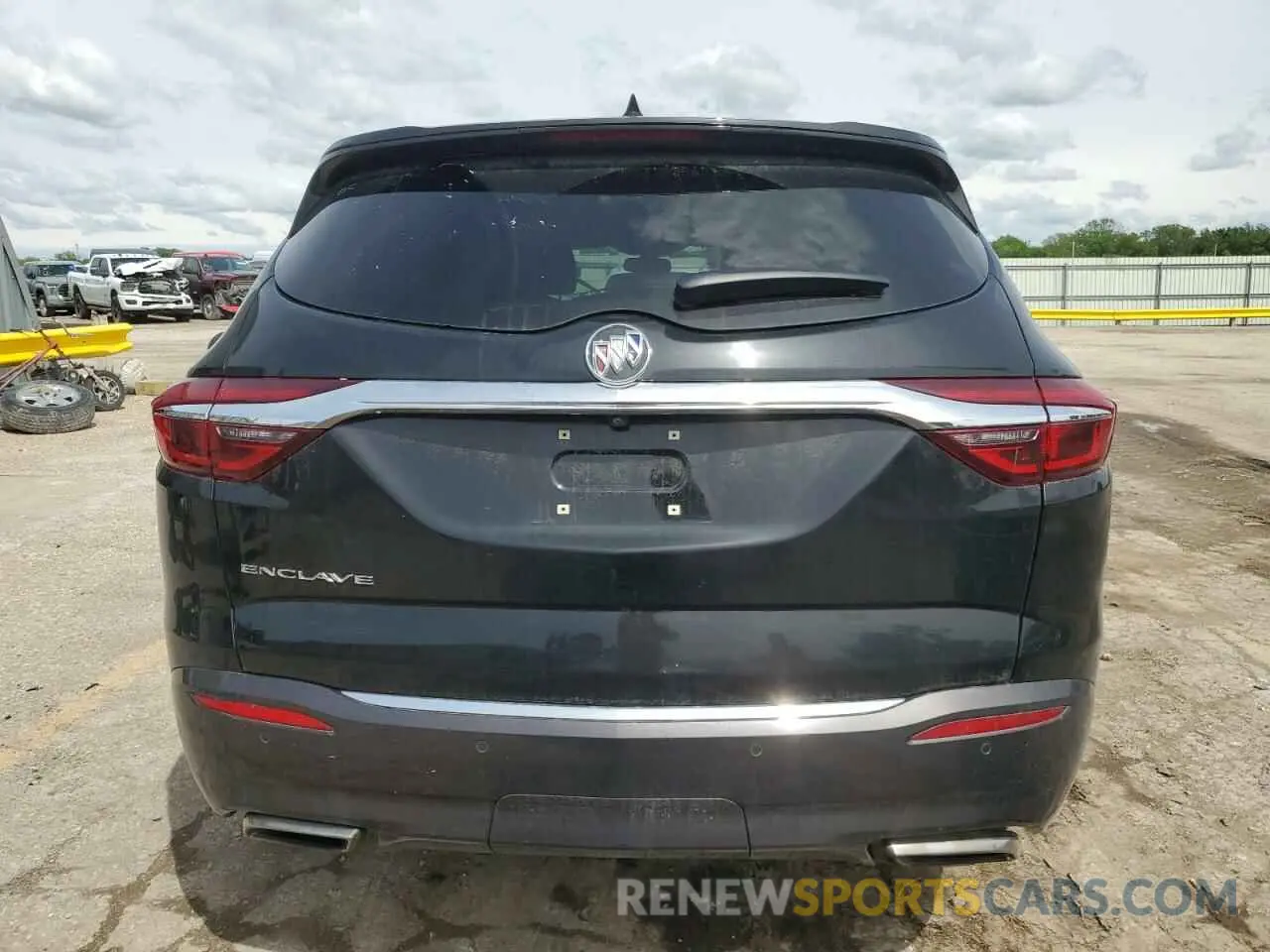 6 fotografías del automóvil dañado 5GAERBKW5MJ263188 BUICK ENCLAVE 2021