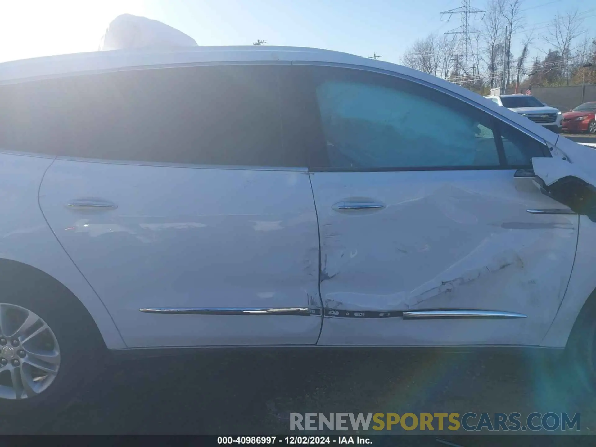 13 fotografías del automóvil dañado 5GAERBKW8MJ146916 BUICK ENCLAVE 2021