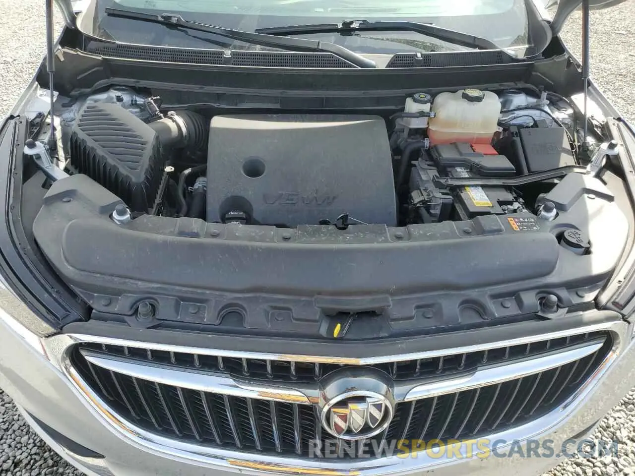 12 fotografías del automóvil dañado 5GAERBKW9MJ140610 BUICK ENCLAVE 2021