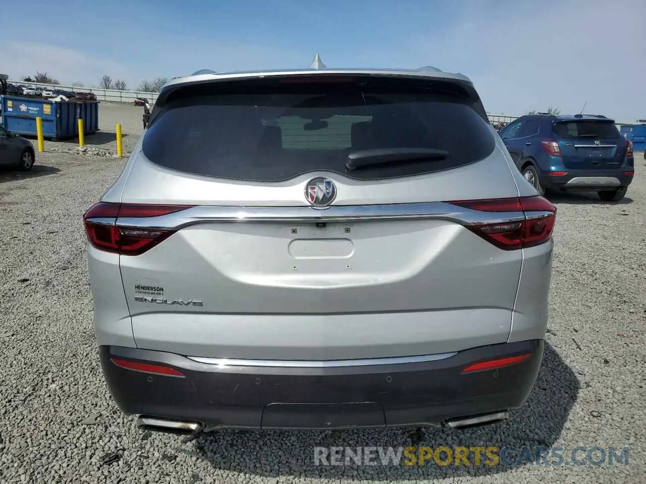 6 fotografías del automóvil dañado 5GAERBKW9MJ140610 BUICK ENCLAVE 2021